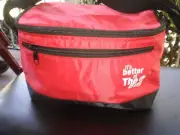 Soft Shell Cooler Lunch Bag 9x6x6 Collapsible Handle Red & Black
