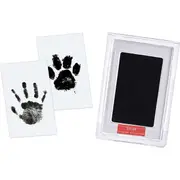 4pcs Inkless Baby print kit Newborn Footprint Handprint Gift Black