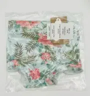 Angel Dear Baby Bloomers Diaper Cover Shorts Pink Hibiscus Flowers 12-18 Months