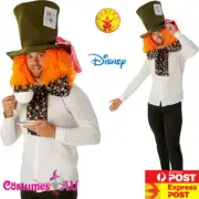 Alice In Wonderland Mad Hatter Set Adult Costume Accessory Movie Halloween