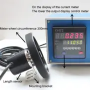 Electronic Encoder Length Counter Meter Wheel Roll Length Measuring Meter CH72