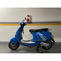 在飛比找蝦皮購物優惠-2002年最後一批車 偉士牌 ET8 125cc 愛迪達藍 