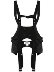 [Noir Kei Ninomiya] Button Suspender Vest
