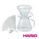 【HARIO】SIMPLY V60清透玻璃手沖組600ml(S-VGBK-02-T)