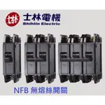 【原廠新品】士林電機NFB 無熔絲開關 NF50-SN  2P 3P 4P 220V/380V/600V 訂貨生產