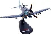 1:72 WWII USN F4U Corsair Fighter VF-17 Fighter Model Simulation Aircraft Model Aviation Toy Aircraft Kits for Collection and Gift Model