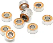 7x14x4 mm S687RS CB Bearing (2PCS) ABEC-7 Stainless Steel Hybrid Ceramic Ball Bearing