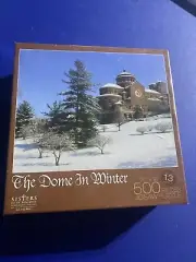 500 Jigsaw Puzzle The Dome In Winter 20" x 16" Sisters of St Benedict Sealed