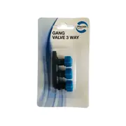 PA Gang Valve 3 Way 1pk For Fish Shrimp Snail Tank Aquarium