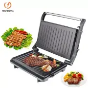 Electric BBQ Grill Smokeless Barbecue Steak Sandwich Maker Machine For Kitchen
