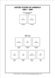 UNITED STATES Print Your Own Stamp Album - 1883 to 2024 - for A4 Paper
