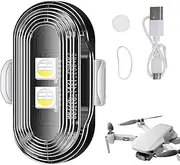 Car LED Strobe Lights | Remote Control Auto Wireless LED Strobe Lights,Waterproof Rechargeable Car Exterior Warning Lamp for Motorcycle Sedan