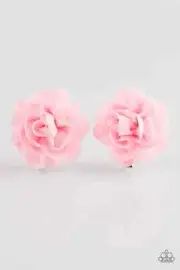 Paparazzi: Nothing BUD The Best - Pink Hair Clips