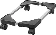 Jerliflyer Adjustable Stand,Computer Tower with Rolling Caster Wheels for Most Gaming PC (Black)