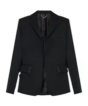 Victoria Beckham Long Sleeved Tux Blazer UK8,UK10,UK6,UK12 black