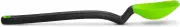 Dreamfarm Mini Supoon Non-Stick Sit-Up Silicone Scraping Cooking Spoon, Jar Scraper Measures 5ml Tsp - 8" Green