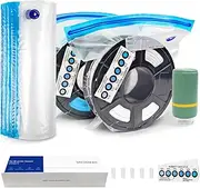 YOOPAI Filament Storage Kit With Electronic Auto Pump, 20 Vacuum Bags Plus, 5 Sealing Clips, and Storage Box