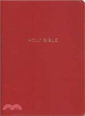 Holy Bible ― New King James Version, Red, Reference Bible, Super Giant Print, Imitation Leather, Red Letter Edition, Comfort Print