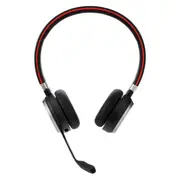 Jabra Evolve 65 SE Stereo Wireless Headset with Link 380a Certified for Unified Communication (No Charging Stand)