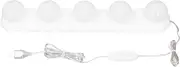 LED Vanity Lights for Mirror, 5 Bulbs LED Vanity Lights, 3 Color Temperature 10 Adjustable Brightness, USB Cable, Mirror Lights Stick on for Makeup Dressing Room Bathroom