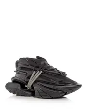 Balmain Men's Unicorn Lace Up Low Top Sneakers