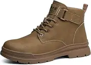 [SDEQA] Safety Boots Winter Warm lining Work Boots Comfortable Non-Slip Steel Toe Cap Boots Ankle Boots