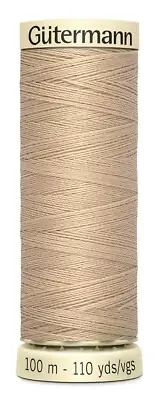Gutermann 100P-500 Sew-All Thread 110yd-Ecru