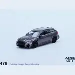 MINI GT 479 ABT 奧迪 AUDI RS6-R 絕版超稀有 大通灰色 左駕版 附膠盒