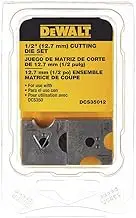 DEWALT DCS35012 1/2" Replacement Cutting Die Set