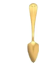 Grapefruit Spoons - Serrated Grapefruit Spoon | Stainless Steel Serrated Grapefruit Spoon | Silverware Kitchen Tool, Fashionable Utensil, Kitchen Gadget for Kiwi, Dessert, Citrus Fruit