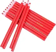 STOBOK Red Wax Pencils No-sharpening Grease Pencils Pens Peel-off Marker Multi-purpose Marker Pen