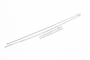 Rage R/C - Push Rod Set; Tempest 600 X4