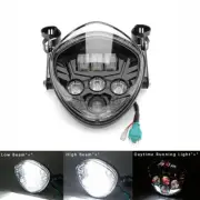 Universal Motorcycle LED Headlight Lamp For Cafer Racer Chopper Bobber