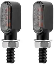 8Mm Clignotant Moto Led Mini Motorcycle Turn Signals Light Indicators Lamp Flasher 3Led for for Yamaha
