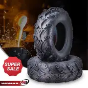 SET 2 PREMIUM WANDA ATV UTV TIRES 25X8-12 25X8X12 8PR MUD SLING