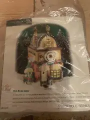 department 56 North Pole Elf Land Mini-Donut Shop Brand New