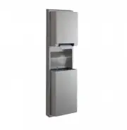 Presale Bobrick B3979 Auto Roll Towel Dispenser and Waste Bin 45L - Silver