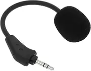 OFFSCH Gaming Headphone Microphone Headset Mic Simple Operation 3 Pole Stereo for Home Stage Internet Cafe