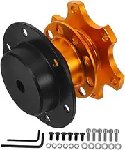 GARVALON Steering Wheel Quick Release Adapter Car Steering Wheel Hub Adapter Kit for Gaming and Car