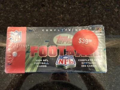 2004 Topps football Factory Sealed Set Manning Roethlisberger Fitzgerald Rivers