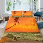 Yellow Joyful Sun 3D Printing Duvet Quilt Doona Covers Pillow Case Bedding Sets