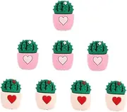Cable Line Protectors 8 Pack Data Cable Covers Cactus Shape USB Plug Covers Fun