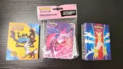 New Pokemon Forbidden Light Crimson Invasion Fusion Strike Mini Binder Portfolio