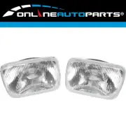 LH+RH Universal Semi-Sealed Headlight Set for Mitsubishi Triton 1986-2006 L+R (for: Mitsubishi)