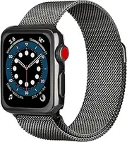 3sixT Apple Watch Silicone Band, Black, 42/44/45 mm