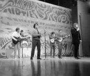 Jim Pons John Barbata Mark Volman on The Ed Sullivan Show 1967 Old Photo 2