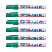 12PK Artline 400 Permanent Paint Marker 2.3mm Bullet Nib Fade Proof Pen Green