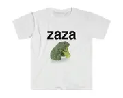 Funny Meme TShirt - ZAZA Broccoli Sarcastic Joke Tee - Gift Shirt