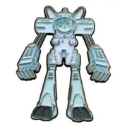 Lapel Pin 1 1/2-Inches Tall Licensed Rick and Morty Snowball Enamel Pin
