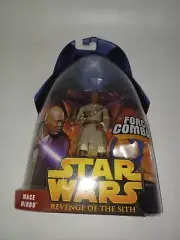 Star Wars Revenge Of The Sith Mace Windu Force Combat MOSC